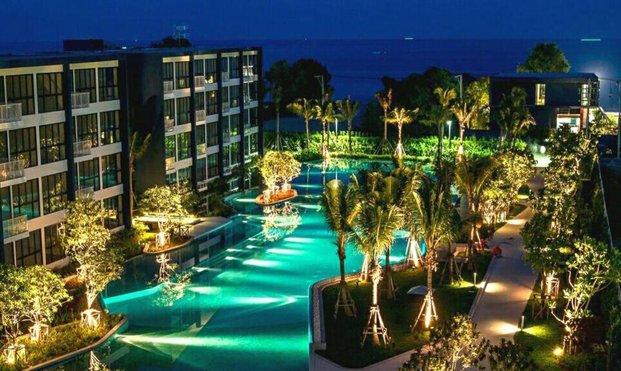 Baan Thew Talay Blue Sapphire Apartment Cha-Am Bagian luar foto