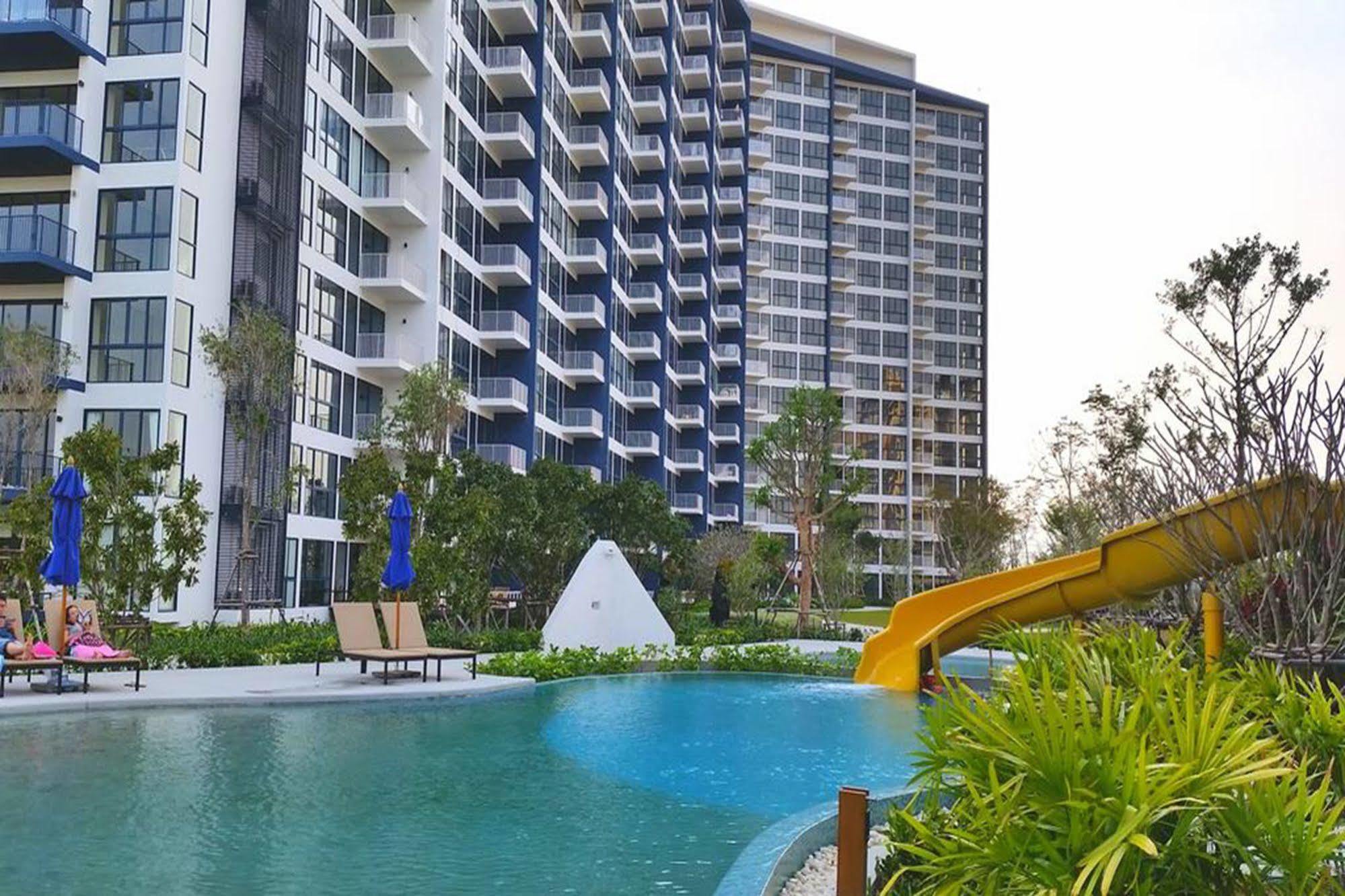 Baan Thew Talay Blue Sapphire Apartment Cha-Am Bagian luar foto