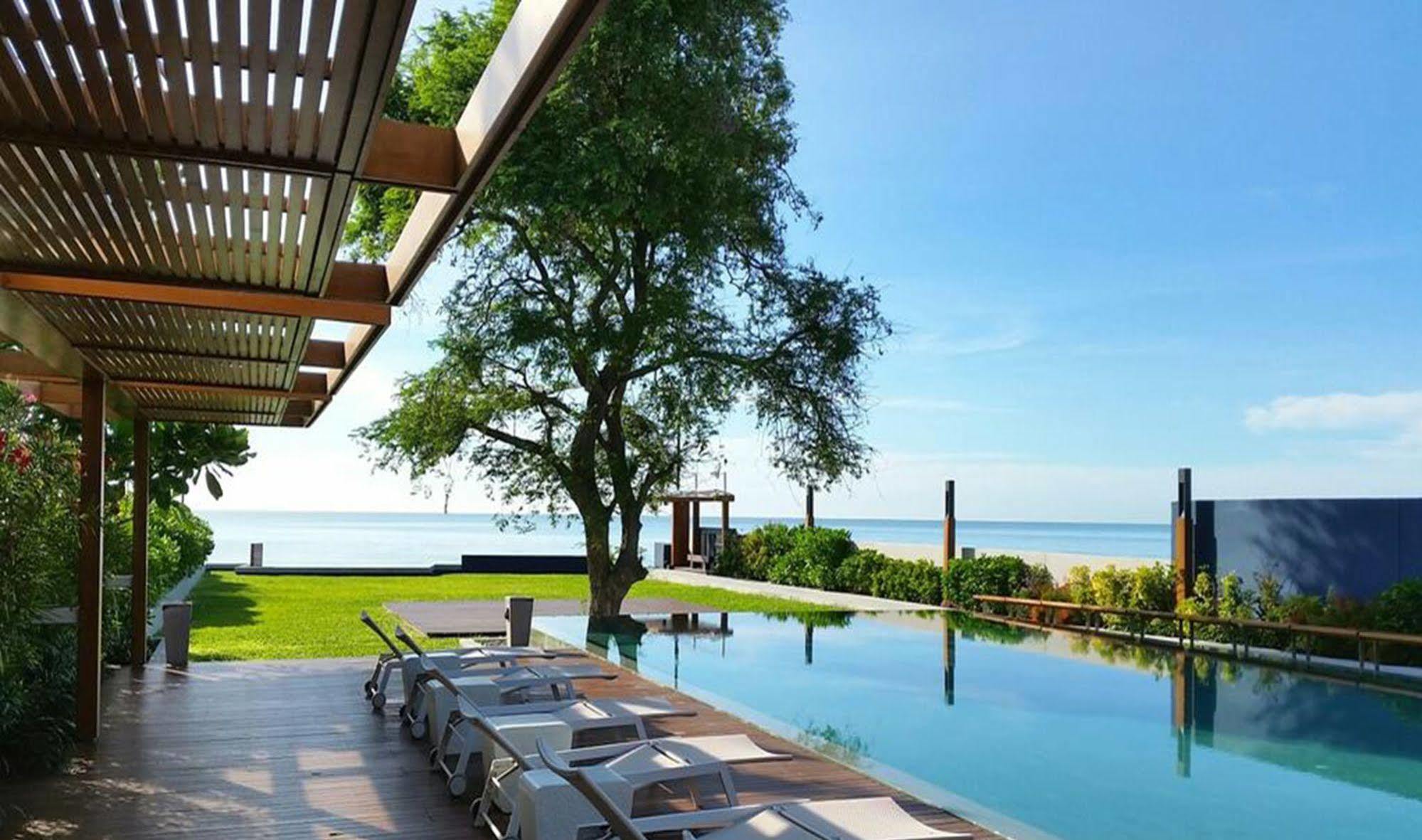 Baan Thew Talay Blue Sapphire Apartment Cha-Am Bagian luar foto